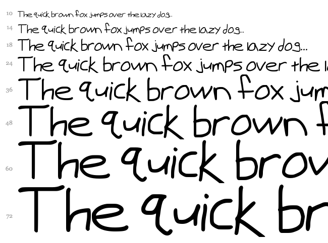 Jake Bitch Dude font waterfall