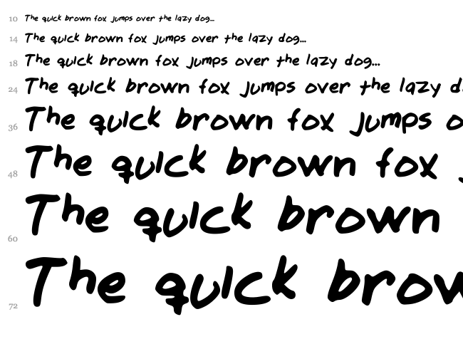 James Jeans font waterfall