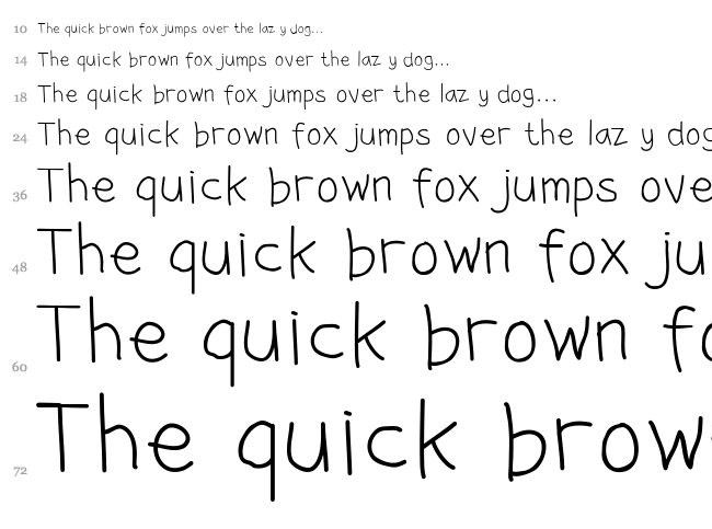 Jangan Bersedih font waterfall