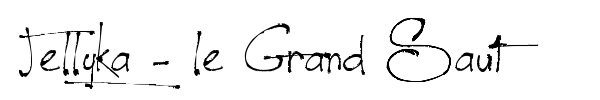 Jellyka - le Grand Saut font