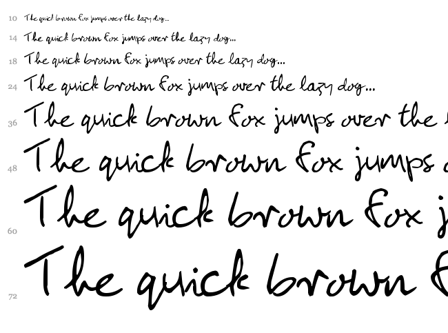 John Lennon font waterfall