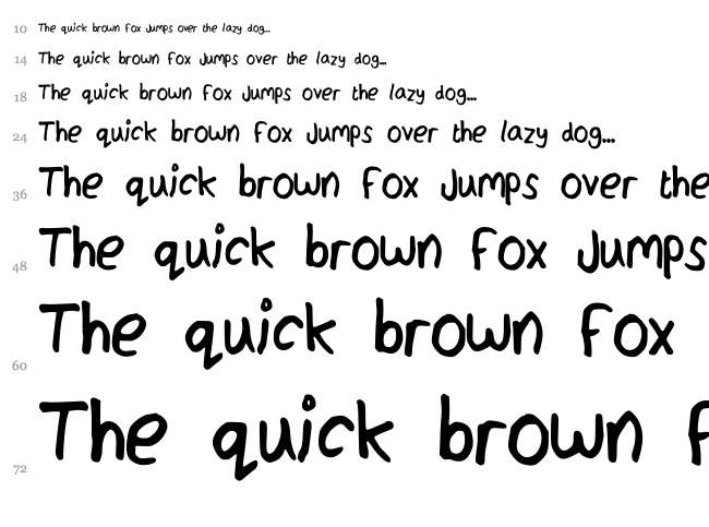 JordFont font waterfall