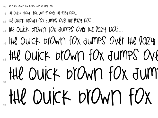 Juicy Watermelons font waterfall