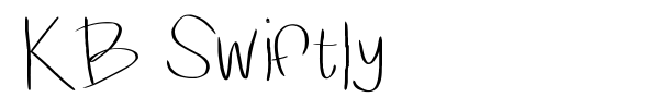 KB Swiftly font