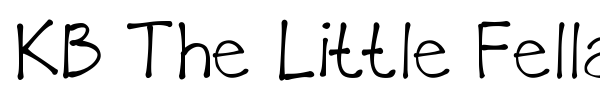 KB The Little Fella font