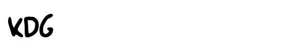 KDG font