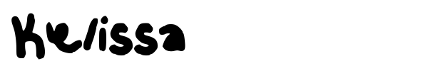 Kelissa font