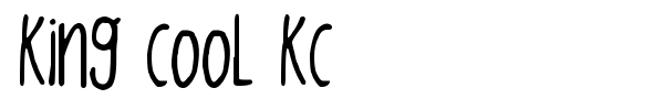 King CooL KC font