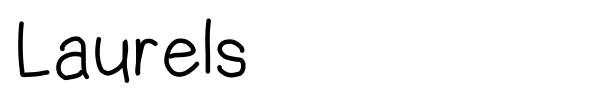 Laurels font
