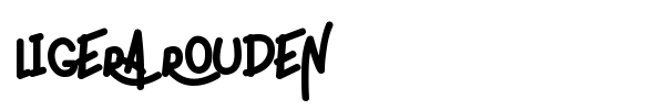 Ligera Rouden font