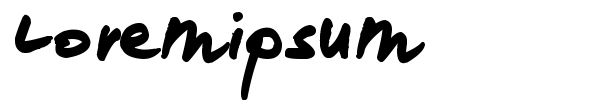 Loremipsum font