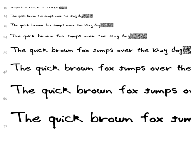 Luxury Import font waterfall
