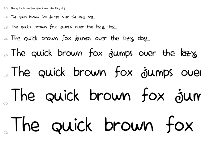 Macopah font waterfall