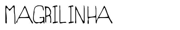 Magrilinha font