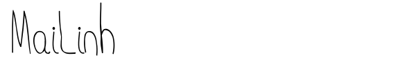 MaiLinh font