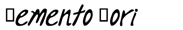 Memento Mori font