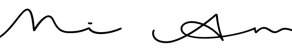 Mi Amor font