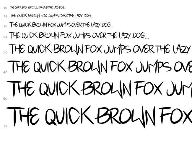 Mind Antiks font waterfall