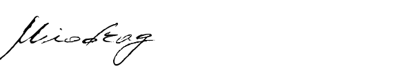 Miodrag font