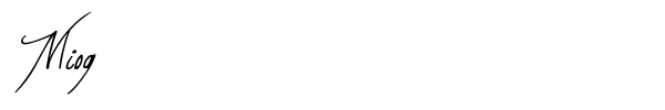 Miog font