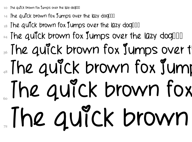 Mission Possible font waterfall