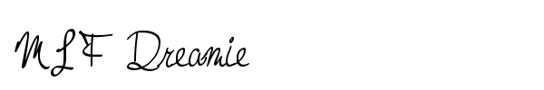 MTF Dreamie font
