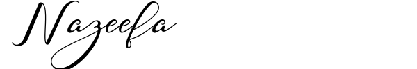 Nazeefa font