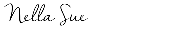 Nella Sue font
