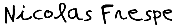 Nicolas Frespech font