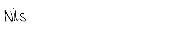 Nils font