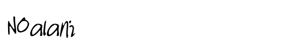 Noalani font