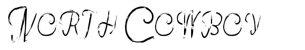 North Cowboy font