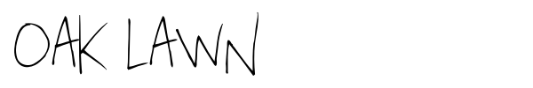 Oak Lawn font preview