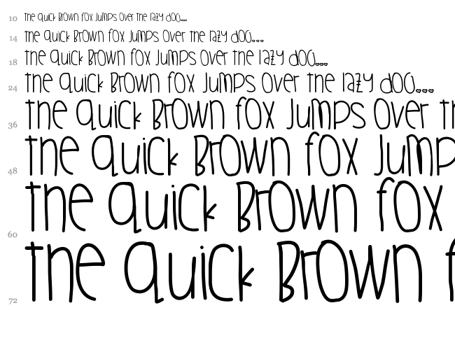 Oh Stormy font waterfall