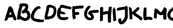 Oilhand font preview
