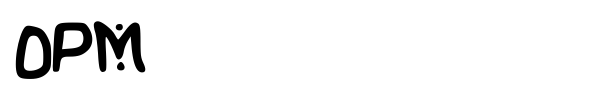 OPM font