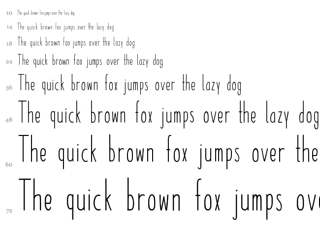 Paper Daisy font waterfall