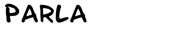 Parla font