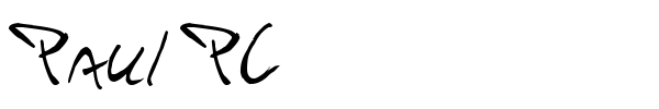 Paul PC font