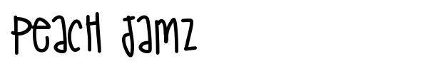 Peach Jamz font
