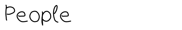 People font