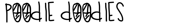 Poodle Doodles font preview