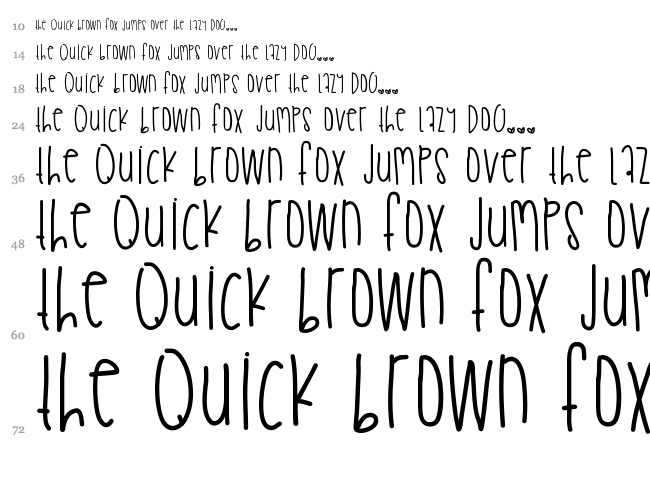 Praduhh The Great font waterfall