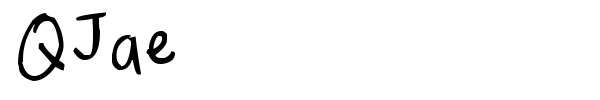 QJae font