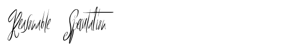 Reasonable Speculation font