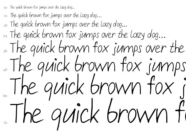 Repivmanusc font waterfall