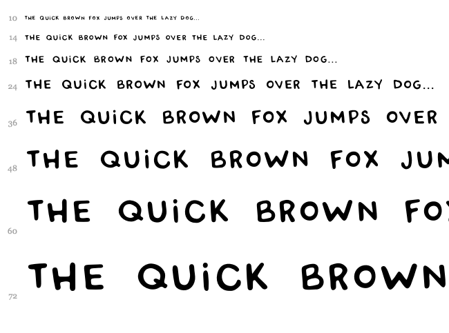 RWA Tango Charlie font waterfall