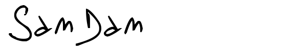 SamDam font