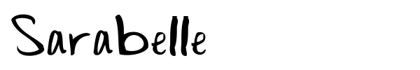 Sarabelle font