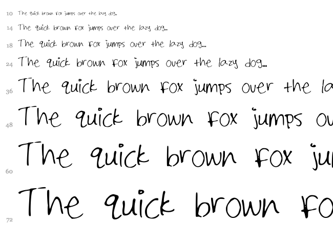 Shailene Marks font waterfall